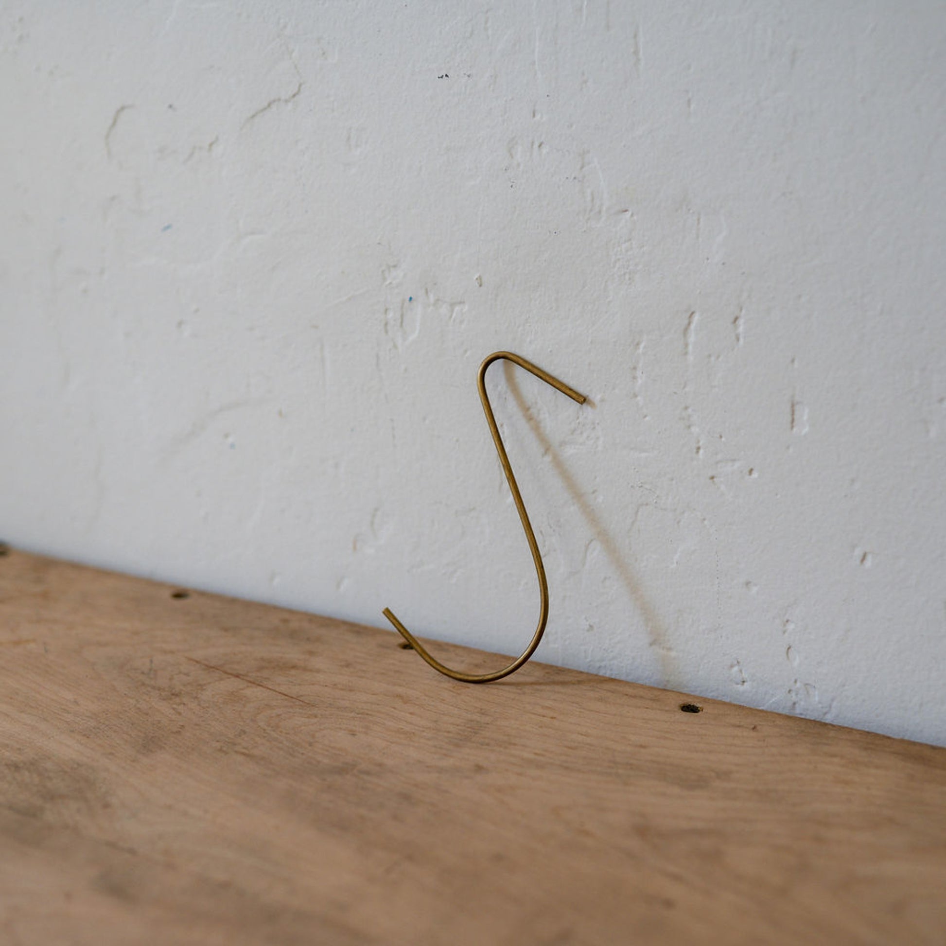 Fog Linen Work Brass J Hook Medium | Fog Linen Work | Miss Arthur | Home Goods | Tasmania