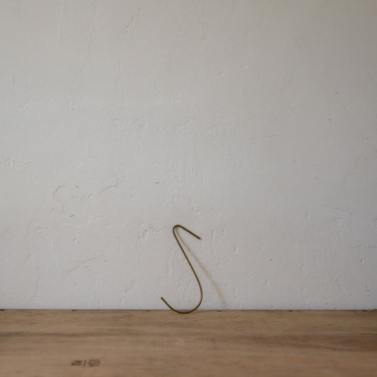 Fog Linen Work Brass J Hook Large | Fog Linen Work | Miss Arthur | Home Goods | Tasmania