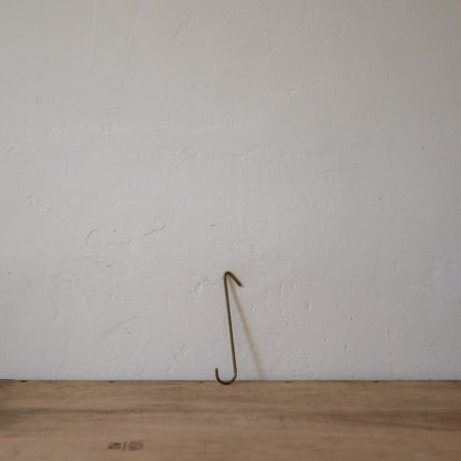 Fog Linen Work Brass J Hook Long Small | Fog Linen Work | Miss Arthur | Home Goods | Tasmania