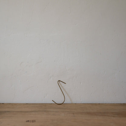Fog Linen Work Brass J Hook Medium | Fog Linen Work | Miss Arthur | Home Goods | Tasmania