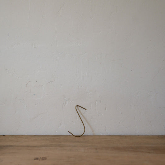 Fog Linen Work Brass J Hook Medium | Fog Linen Work | Miss Arthur | Home Goods | Tasmania