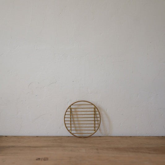 Fog Linen Work Brass Wire Rack Round | Fog Linen Work | Miss Arthur | Home Goods | Tasmania