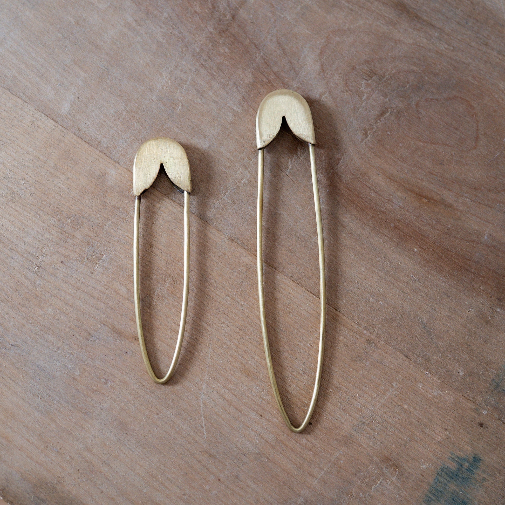 Fog Linen Work Brass Safety Pin Small | Fog Linen Work | Miss Arthur | Home Goods | Tasmania