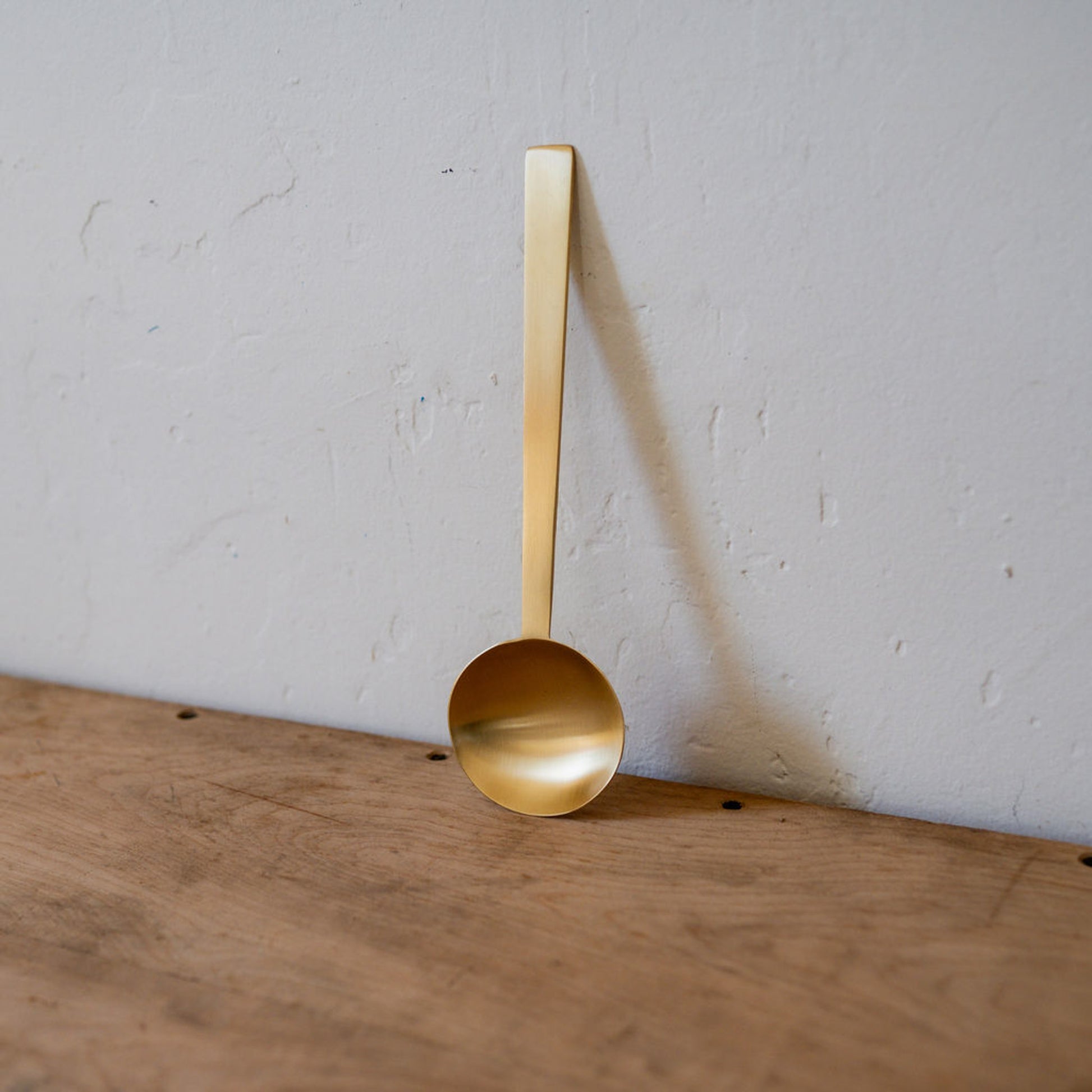 Fog Linen Work Brass Spoon Medium | Fog Linen Work | Miss Arthur | Home Goods | Tasmania