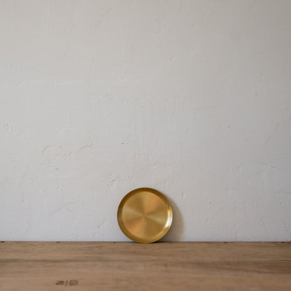 Fog Linen Work Brass Plate Round Medium | Fog Linen Work | Miss Arthur | Home Goods | Tasmania