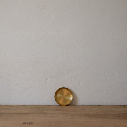 Fog Linen Work Brass Plate Round Small | Fog Linen Work | Miss Arthur | Home Goods | Tasmania
