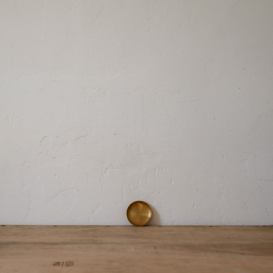 Fog Linen Work Brass Plate Round XX-Small | Fog Linen Work | Miss Arthur | Home Goods | Tasmania