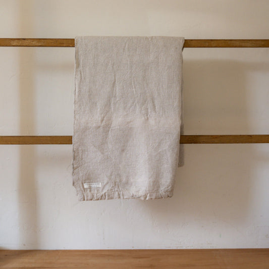 Fog Linen Work Linen Washed Waffle Throw Natural | Fog Linen Work | Miss Arthur | Home Goods | Tasmania