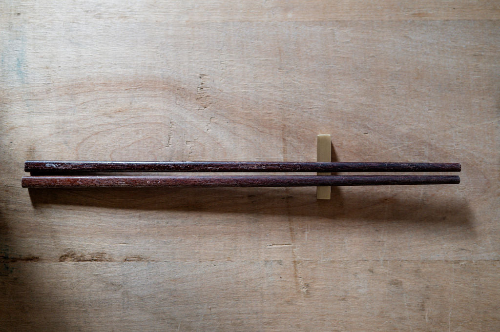 Fog Linen Work Brass Chopstick Rest Square | Fog Linen Work | Miss Arthur | Home Goods | Tasmania