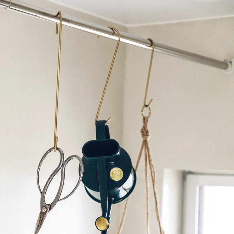 Fog Linen Work Brass J Hook Long Small | Fog Linen Work | Miss Arthur | Home Goods | Tasmania
