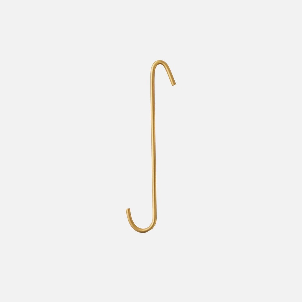 Fog Linen Work Brass J Hook Long Small | Fog Linen Work | Miss Arthur | Home Goods | Tasmania