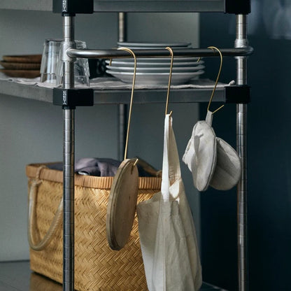 Fog Linen Work Brass J Hook Long Small | Fog Linen Work | Miss Arthur | Home Goods | Tasmania