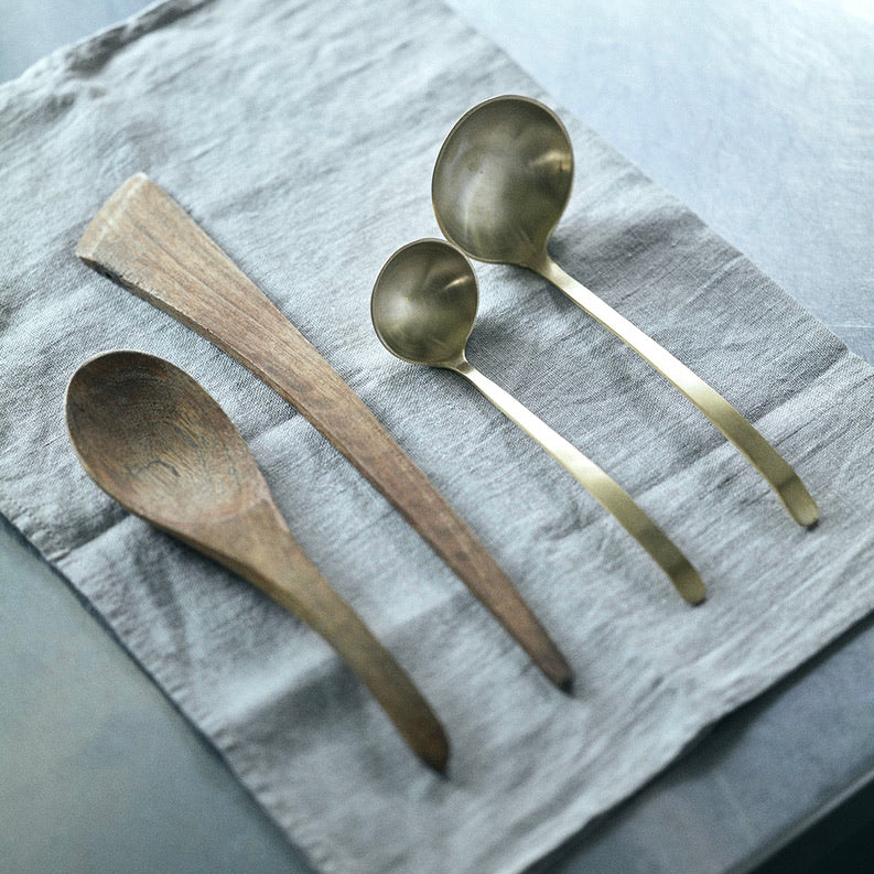 Brass Ladle Small | Fog Linen Work | Miss Arthur | Home Goods | Tasmania