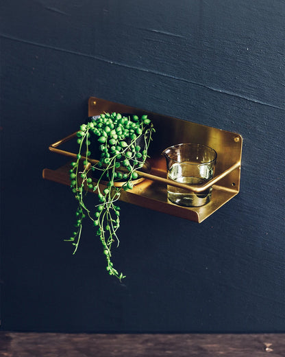 Fog Linen Work Brass Shelf | Fog Linen Work | Miss Arthur | Home Goods | Tasmania