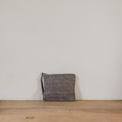 Fog Linen Work Canna Pouch Medium Herringbone | Fog Linen Work | Miss Arthur | Home Goods | Tasmania