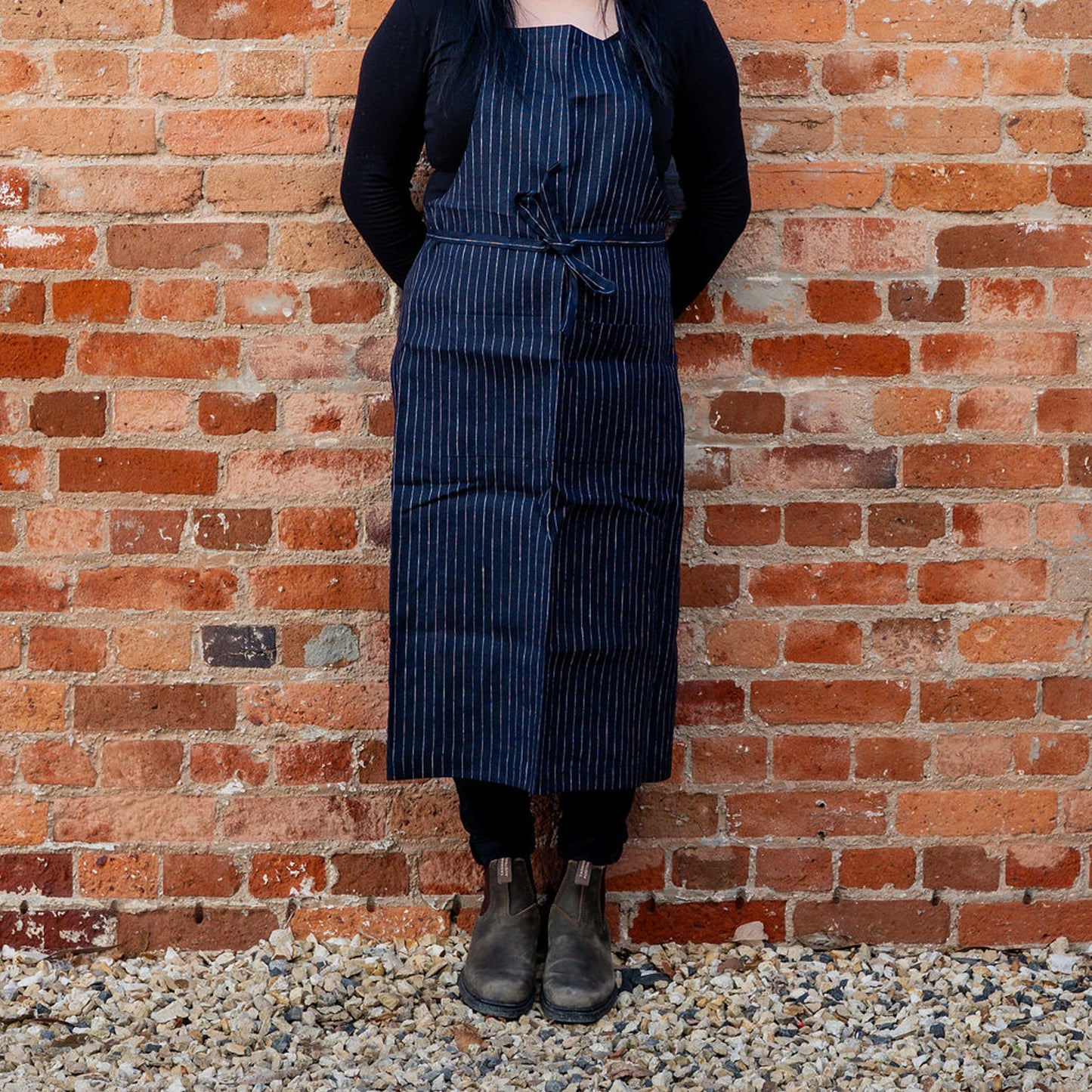Fog Linen Work Linen Full Apron Harper | Fog Linen Work | Miss Arthur | Home Goods | Tasmania
