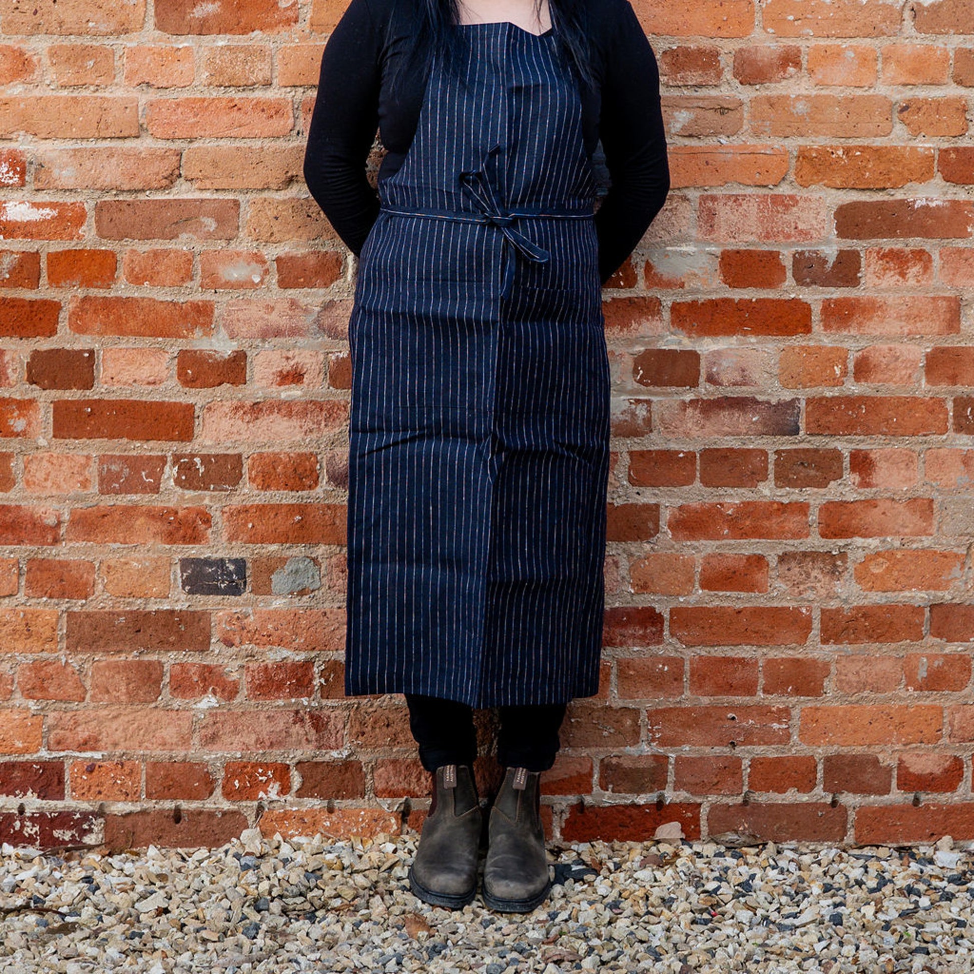 Fog Linen Work Linen Full Apron Harper | Fog Linen Work | Miss Arthur | Home Goods | Tasmania