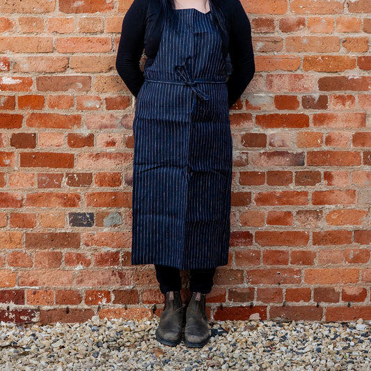 Fog Linen Work Linen Full Apron Harper | Fog Linen Work | Miss Arthur | Home Goods | Tasmania
