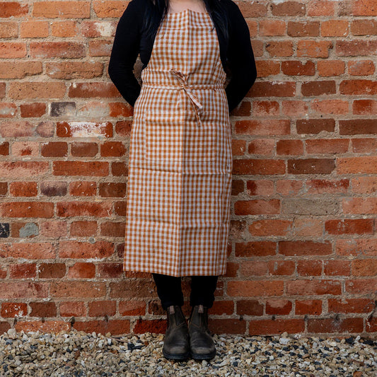 Fog Linen Work Linen Full Apron Minnie | Fog Linen Work | Miss Arthur | Home Goods | Tasmania