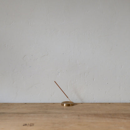 Fog Linen Work Brass Incense Stand Round | Fog Linen Work | Miss Arthur | Home Goods | Tasmania