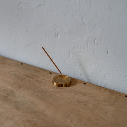 Fog Linen Work Brass Incense Stand Round | Fog Linen Work | Miss Arthur | Home Goods | Tasmania