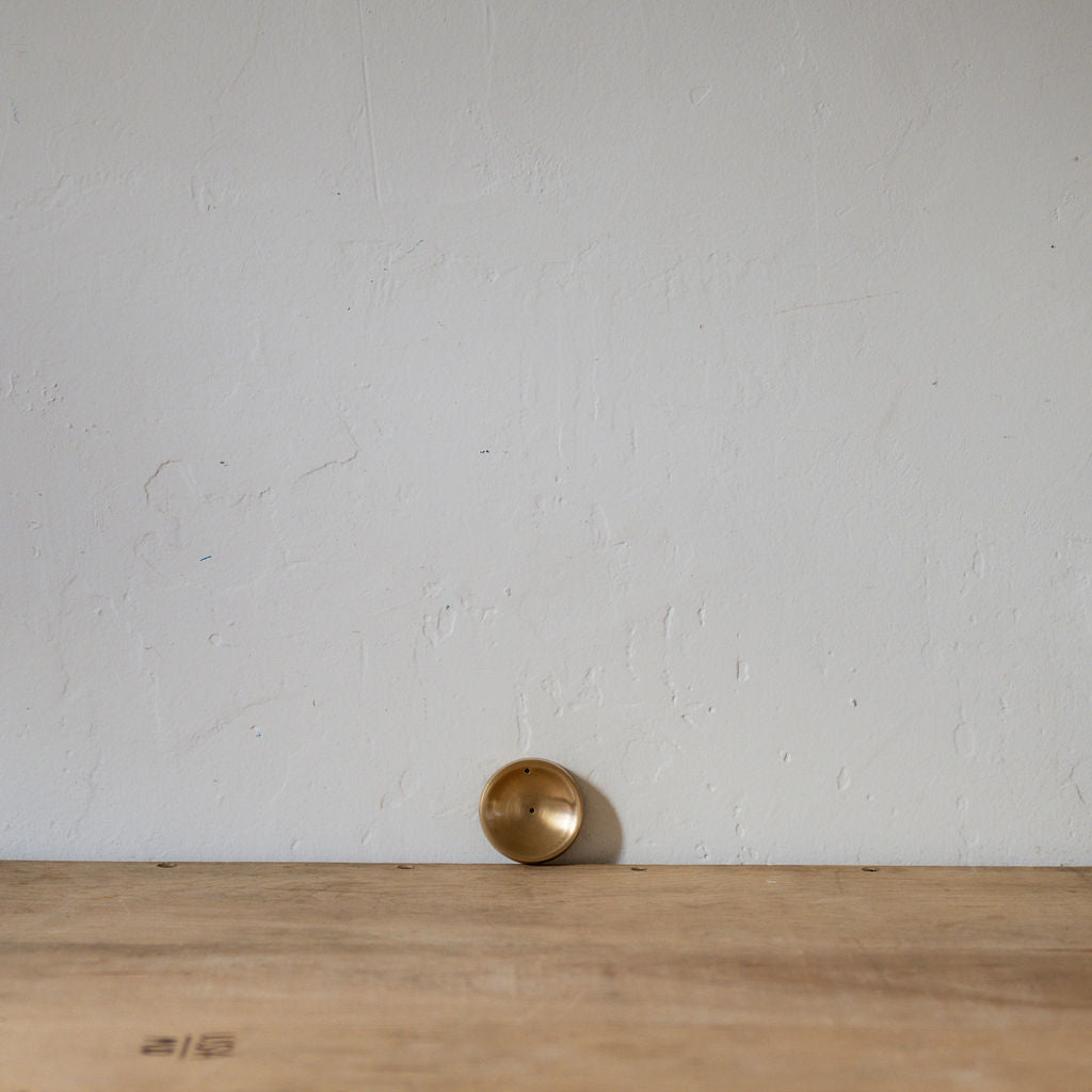 Fog Linen Work Brass Incense Stand Round | Fog Linen Work | Miss Arthur | Home Goods | Tasmania