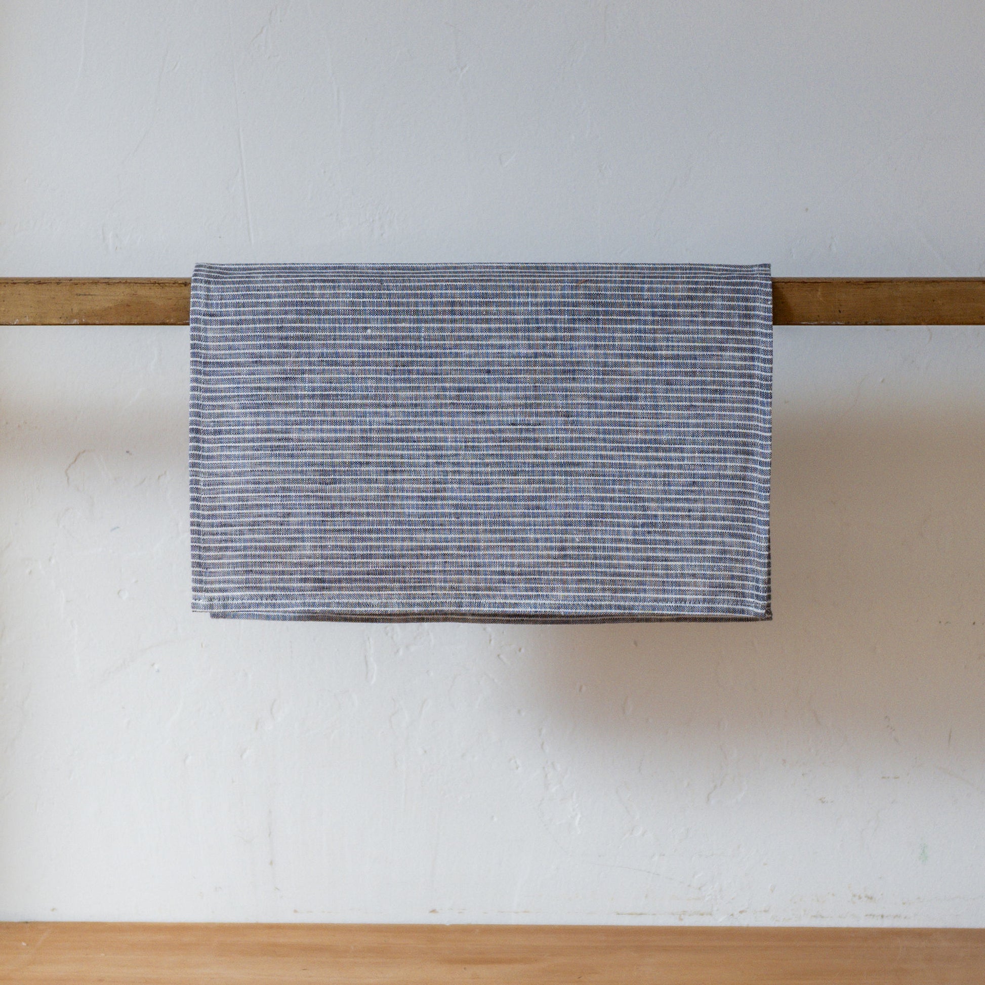 Fog Linen Work Linen Placemat Grey White Stripe | Fog Linen Work | Miss Arthur | Home Goods | Tasmania