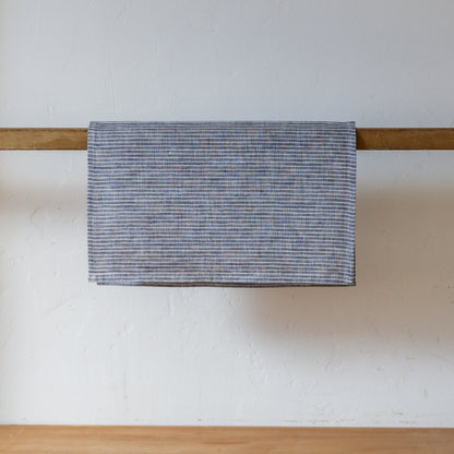 Fog Linen Work Linen Placemat Grey White Stripe | Fog Linen Work | Miss Arthur | Home Goods | Tasmania