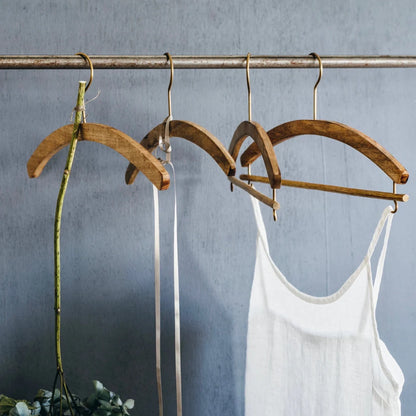Fog Linen Work Wooden Skirt Hanger | Fog Linen Work | Miss Arthur | Home Goods | Tasmania