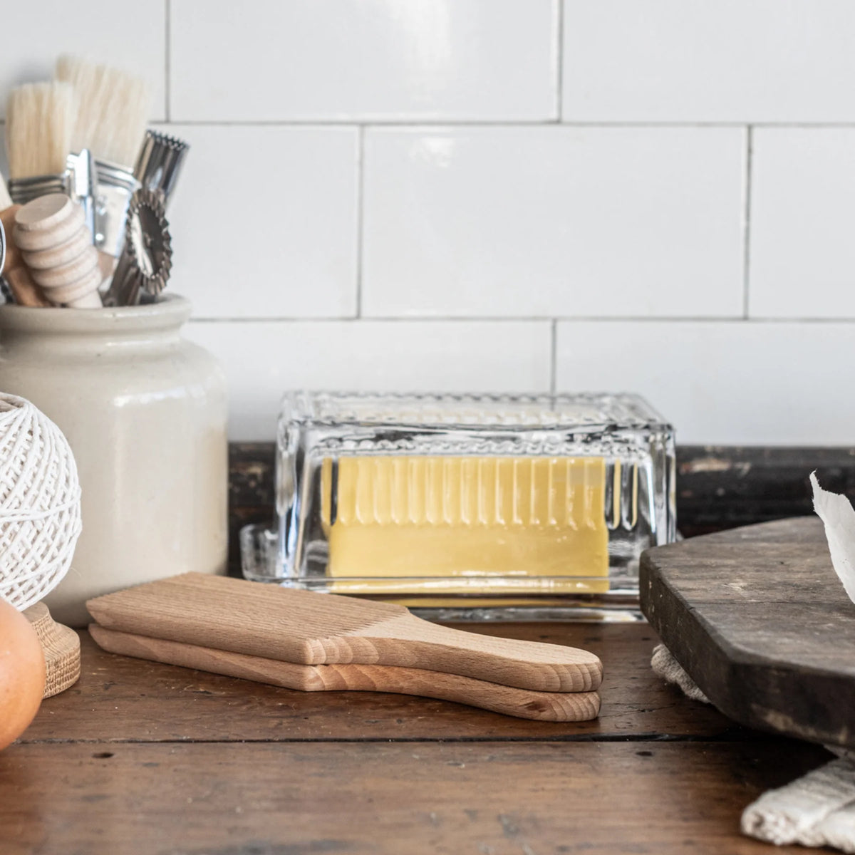 Butter Dish Glass | Heaven in Earth | Miss Arthur | Home Goods | Tasmania