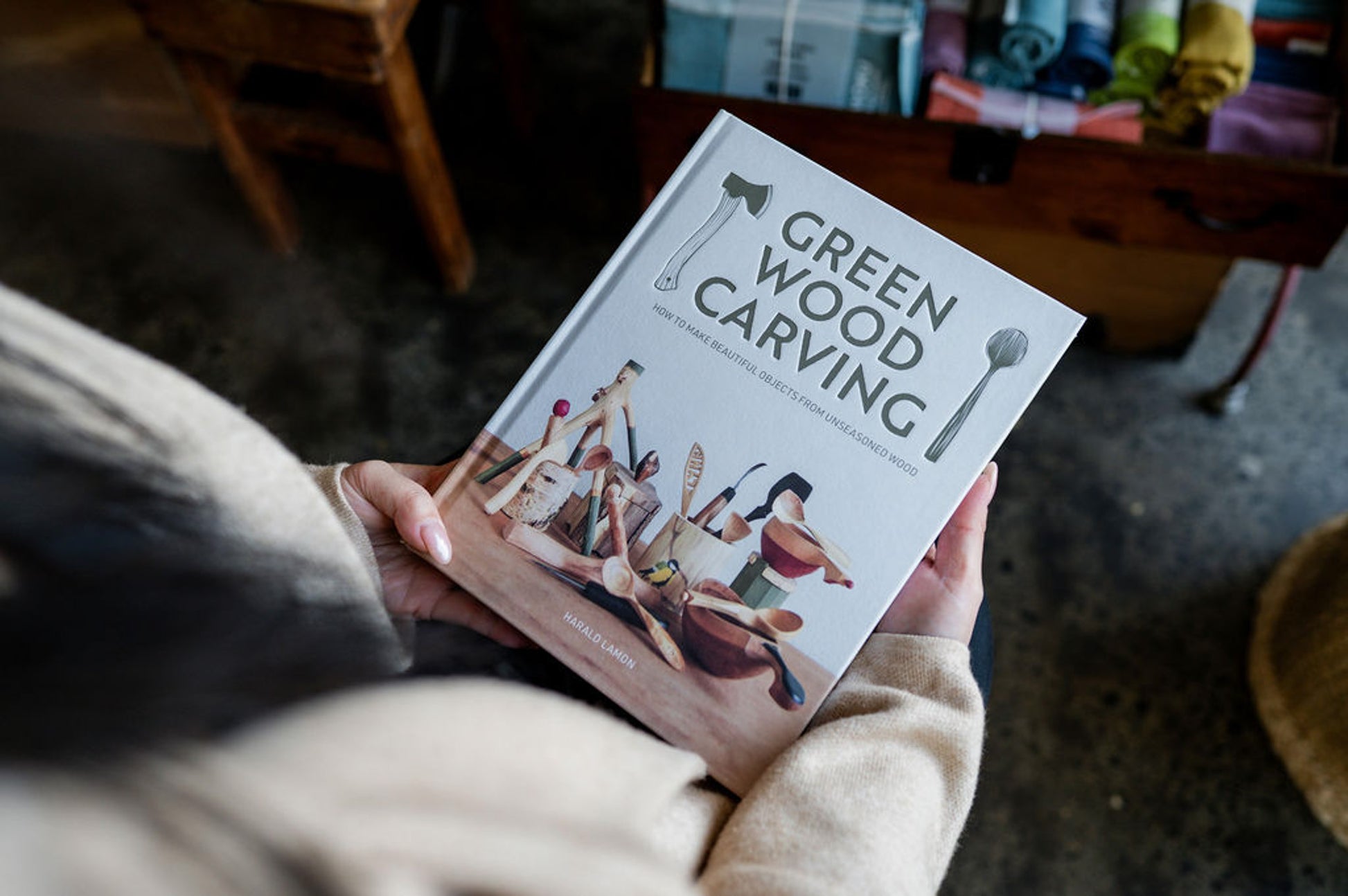 Green Wood Carving: How to Make Beautiful Objects from Unseasoned Wood | Peribo | Miss Arthur | Home Goods | Tasmania
