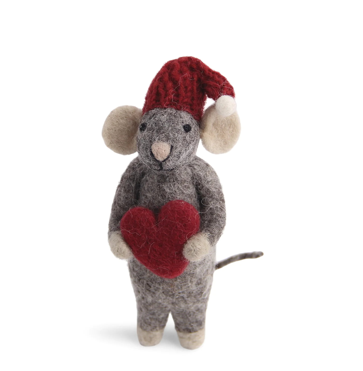 Grey Mouse with Heart | Gry & Sif | Miss Arthur | Home Goods | Tasmania