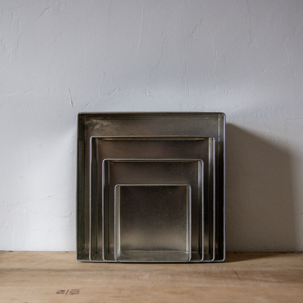 10" Square Tin 4" High | SG Emmett & Son | Miss Arthur | Home Goods | Tasmania