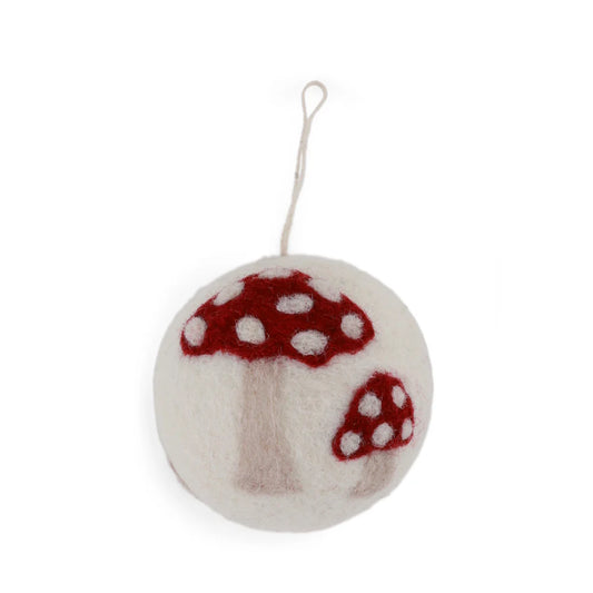 Gry & Sif Christmas Bauble Mushrooms | Gry & Sif | Miss Arthur | Home Goods | Tasmania