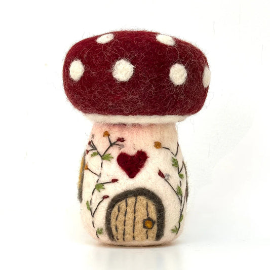 Gry & Sif Medium Mushroom House Decoration | Gry & Sif | Miss Arthur | Home Goods | Tasmania