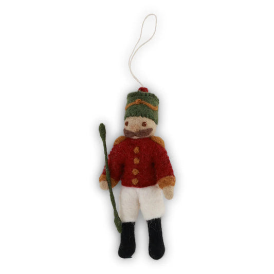 Gry & Sif Nutcracker Felt Decoration | Gry & Sif | Miss Arthur | Home Goods | Tasmania