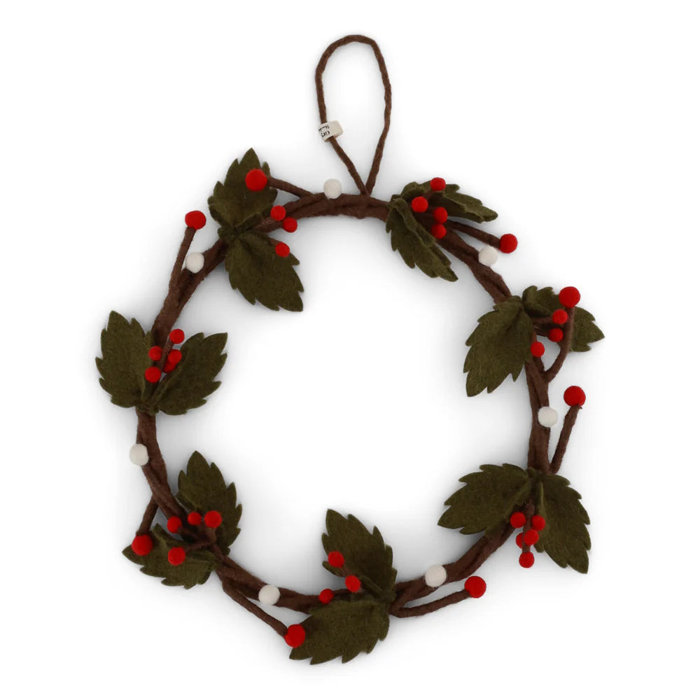 Gry & Sif Wreath Holly | Gry & Sif | Miss Arthur | Home Goods | Tasmania