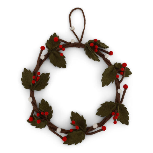 Gry & Sif Wreath Holly | Gry & Sif | Miss Arthur | Home Goods | Tasmania
