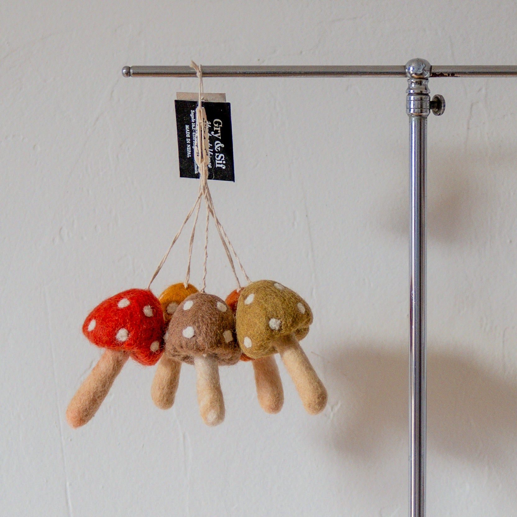 Gry & Sif Mushroom Red Decoration Set | Gry & Sif | Miss Arthur | Home Goods | Tasmania