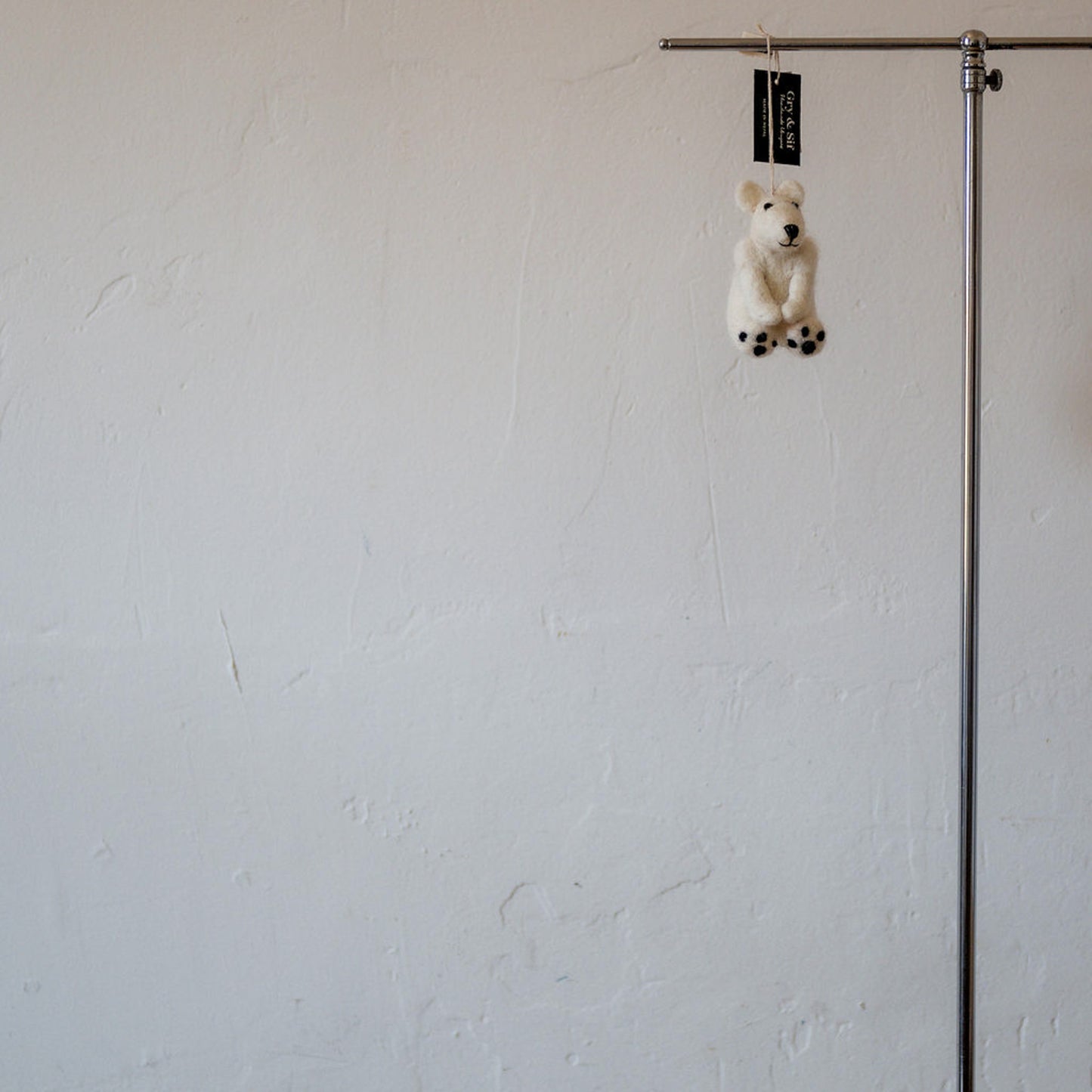 Gry & Sif Felt Polar Bear Ornament | Gry & Sif | Miss Arthur | Home Goods | Tasmania