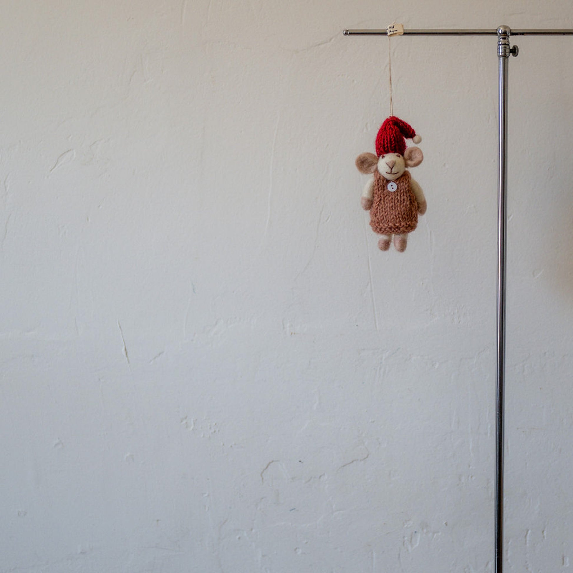 Gry & Sif White Mouse Dusty Red Dress | Gry & Sif | Miss Arthur | Home Goods | Tasmania