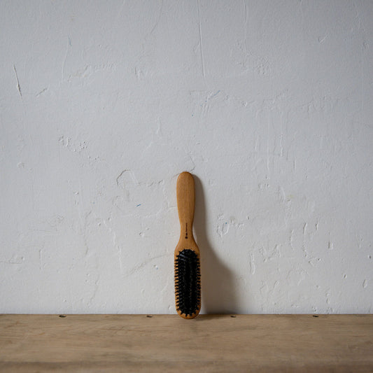 Iris Hantverk Oiled Beechwood Hairbrush Boar Bristles | Iris Hantverk | Miss Arthur | Home Goods | Tasmania