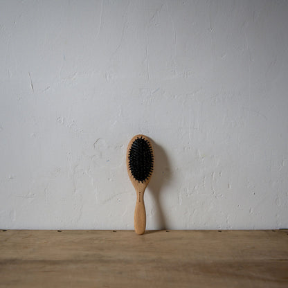Iris Hantverk Oval Hair Brush Boar Bristles | Iris Hantverk | Miss Arthur | Home Goods | Tasmania