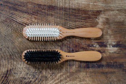 Iris Hantverk Oiled Beechwood Hairbrush Boar Bristles | Iris Hantverk | Miss Arthur | Home Goods | Tasmania