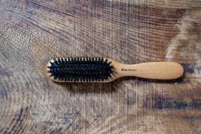 Iris Hantverk Oiled Beechwood Hairbrush Boar Bristles | Iris Hantverk | Miss Arthur | Home Goods | Tasmania