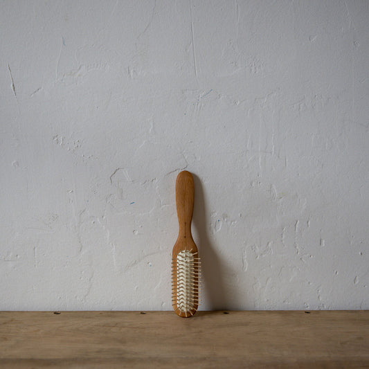 Iris Hantverk Oiled Beechwood Hairbrush Wooden Pins | Iris Hantverk | Miss Arthur | Home Goods | Tasmania