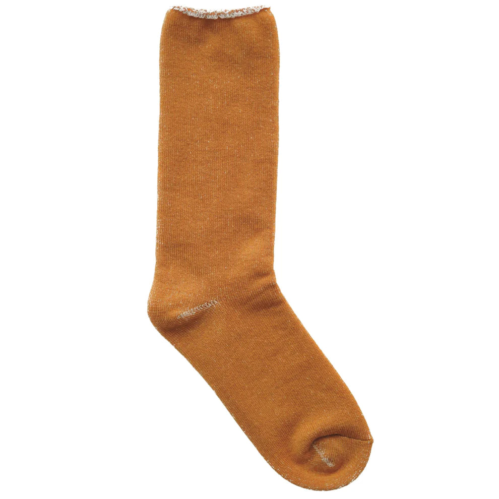 Hakne Cotton Wool Pile Socks Amber Small | Hakne | Miss Arthur | Home Goods | Tasmania