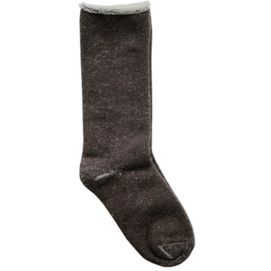 Hakne Cotton Wool Pile Socks Mocha Brown Small | Hakne | Miss Arthur | Home Goods | Tasmania