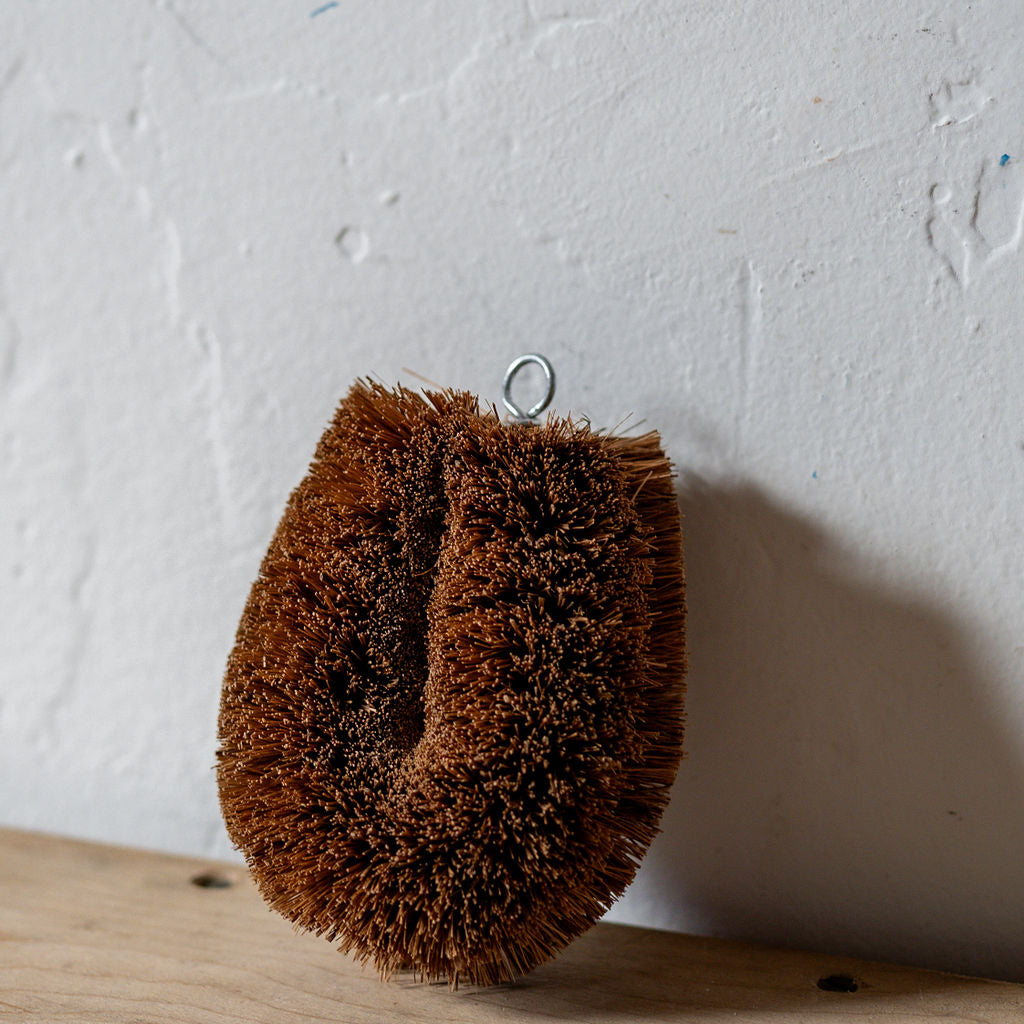 The Original Natural Palm Fibre Dish Scrubber Small | Kamenoko Tawashi | Miss Arthur | Home Goods | Tasmania