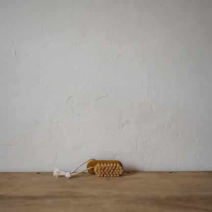 Iris Hantverk Nail Brush Lovisa with String Oak Tampico | Iris Hantverk | Miss Arthur | Home Goods | Tasmania